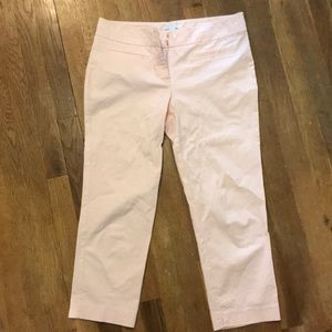 NY&Co Pink Stretch Work Pants - LIKE NEW